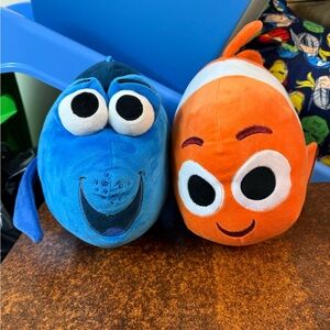 Nemo and dory stuffies
